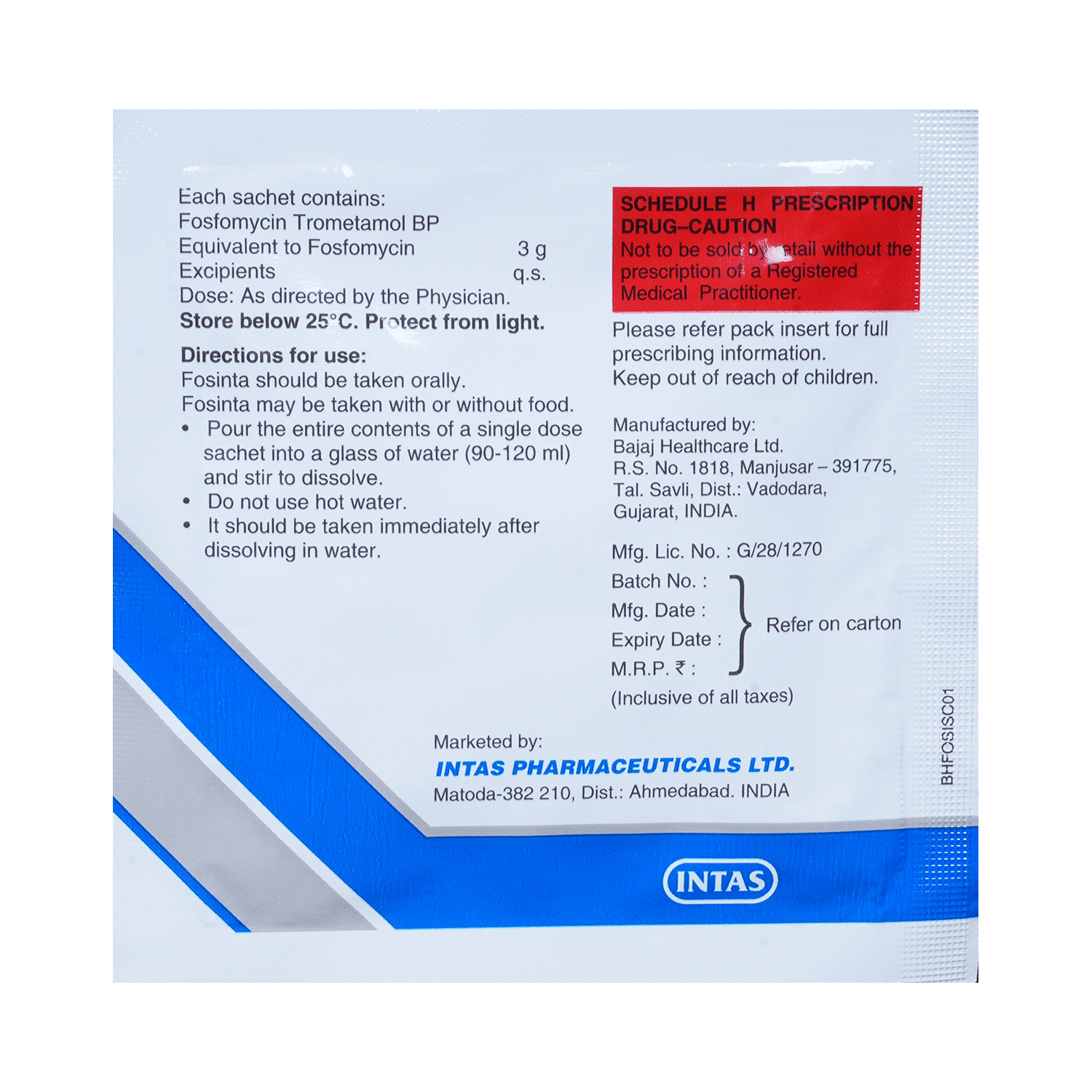 Fosinta Sachet - Image 5