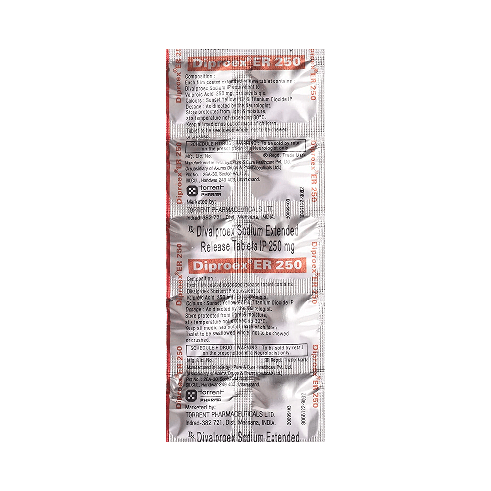 Diproex ER 250 Tablet - Image 1