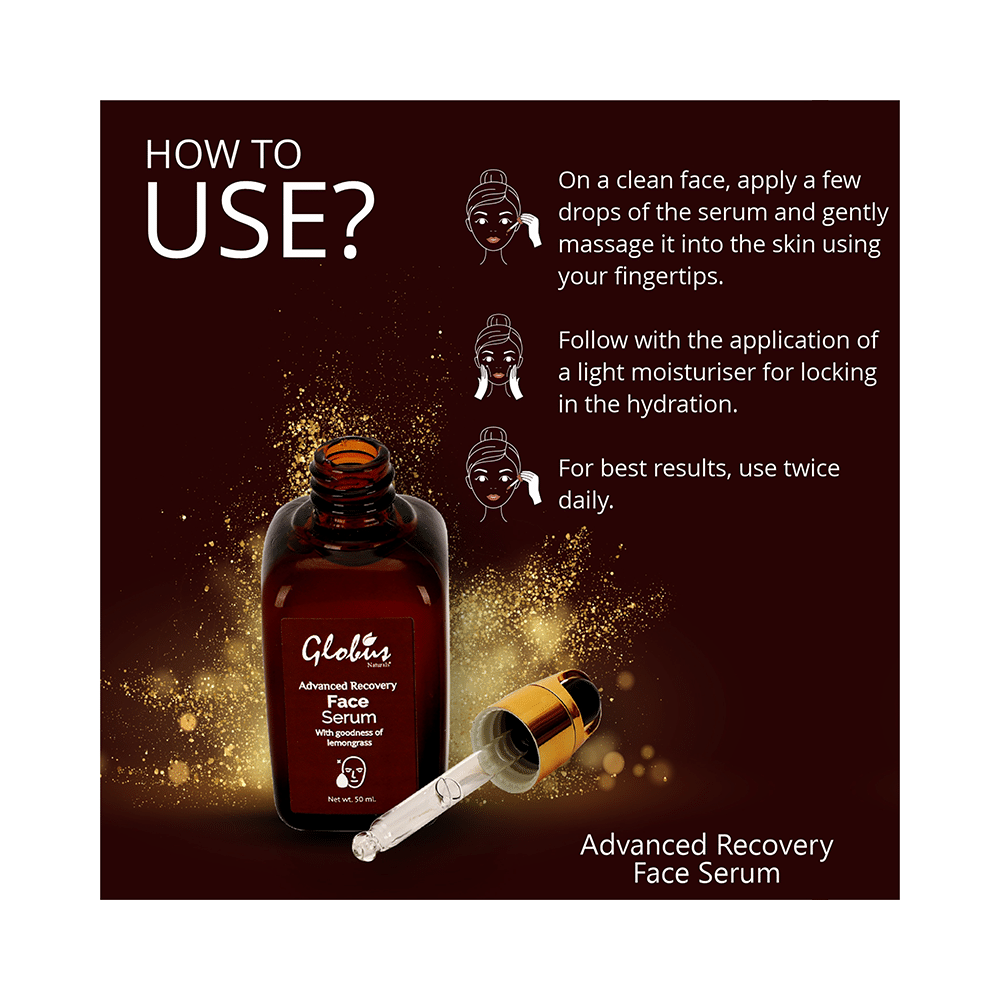 Globus Naturals Advanced Recovery Face Serum - Image 5