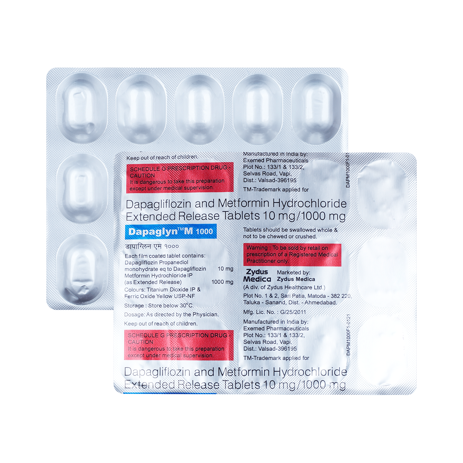 Dapaglyn M 1000 Tablet ER