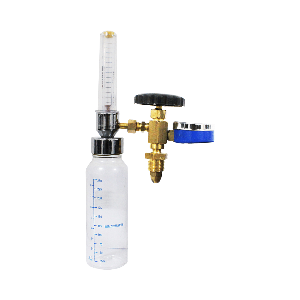 Fidelis Healthcare Brass Nickel Plated Oxygen Rotary Regulator - Image 2