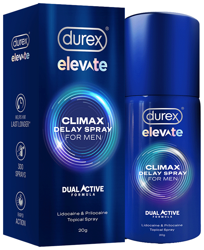 Durex Elevate Climax Delay Spray for Men - Image 1