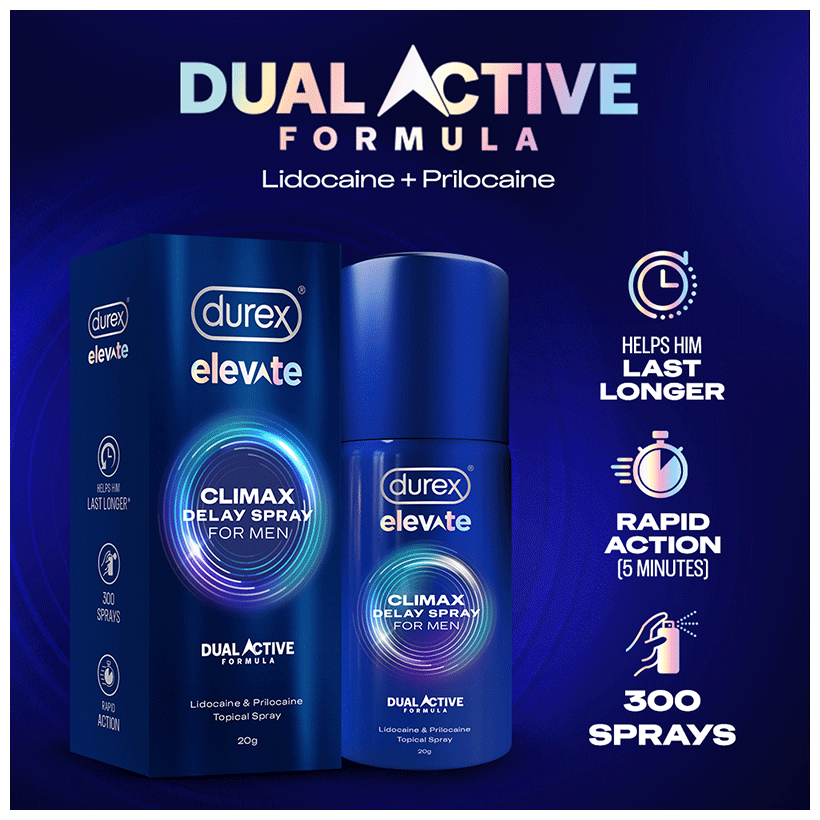 Durex Elevate Climax Delay Spray for Men - Image 3