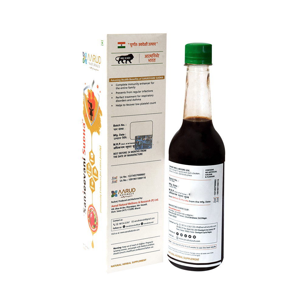 Aarud Naturals Sanjeevani Sudha Syrup - Image 2