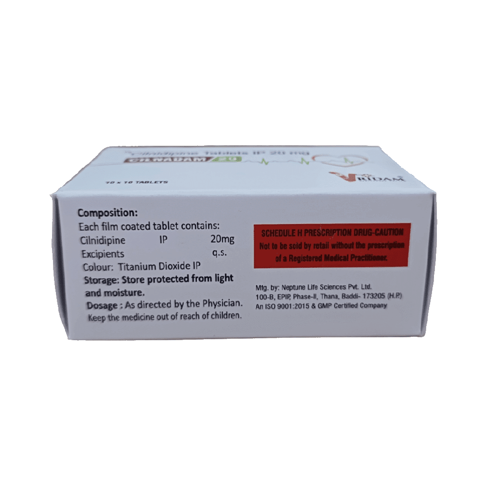 Cilnadam 20 Tablet - Image 2