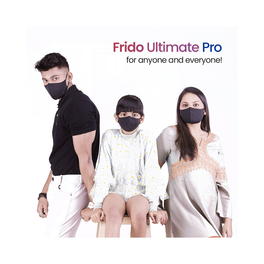 Frido Ultimate Pro Copper Face Mask Medium Black - Image 8