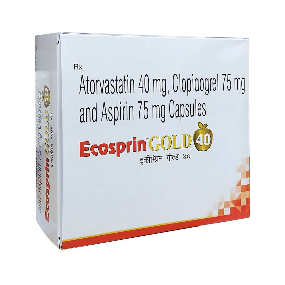 Ecosprin Gold 40 Capsule - Image 1