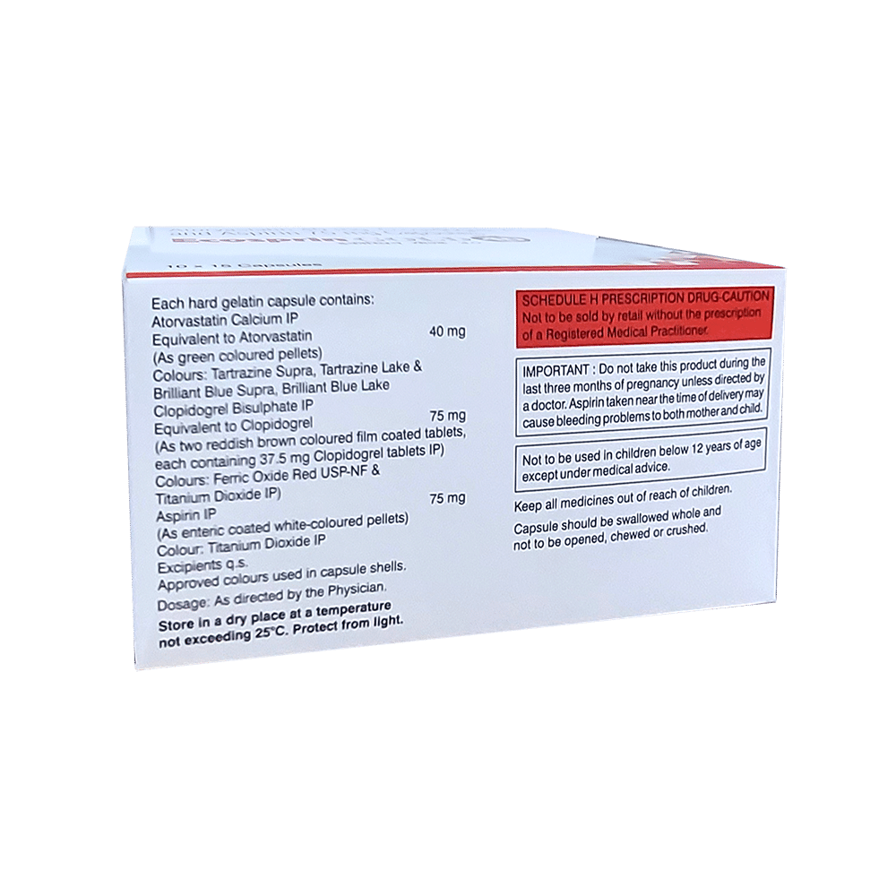 Ecosprin Gold 40 Capsule - Image 2