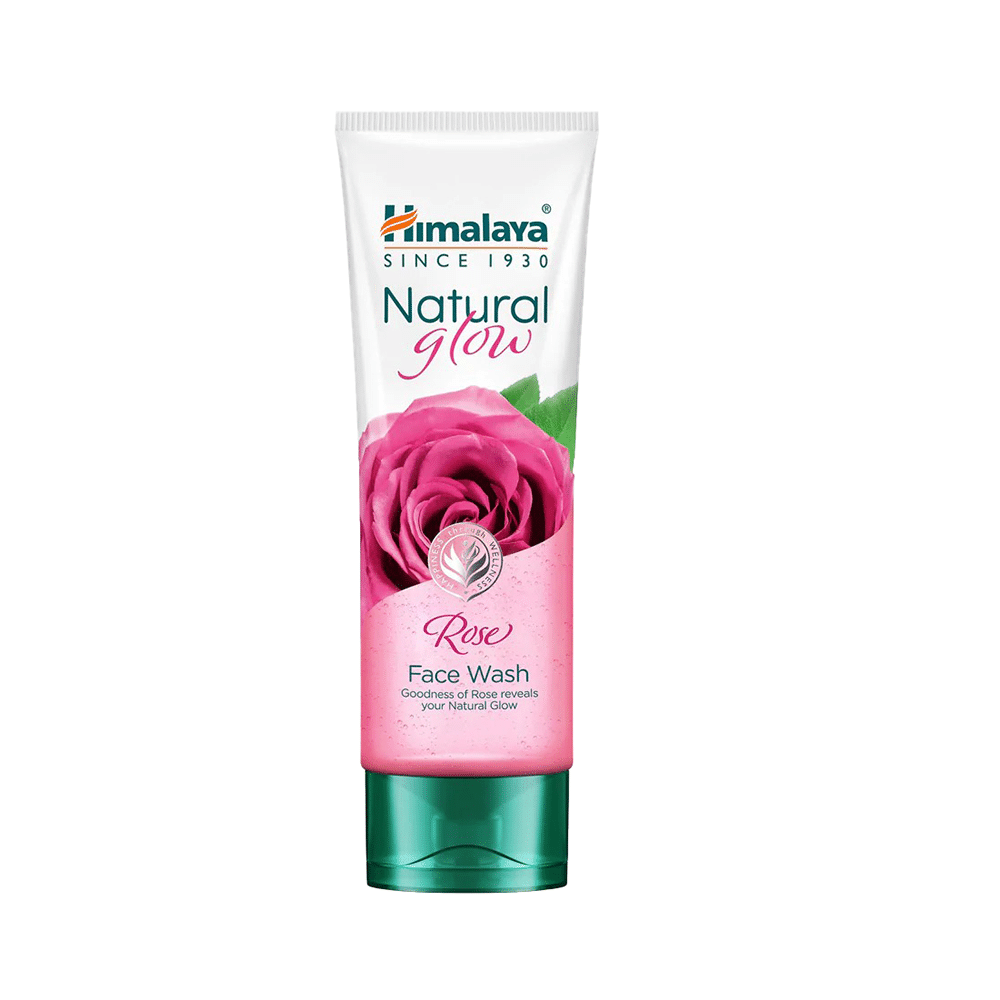 Himalaya Natural Glow Rose Face Wash - Image 1