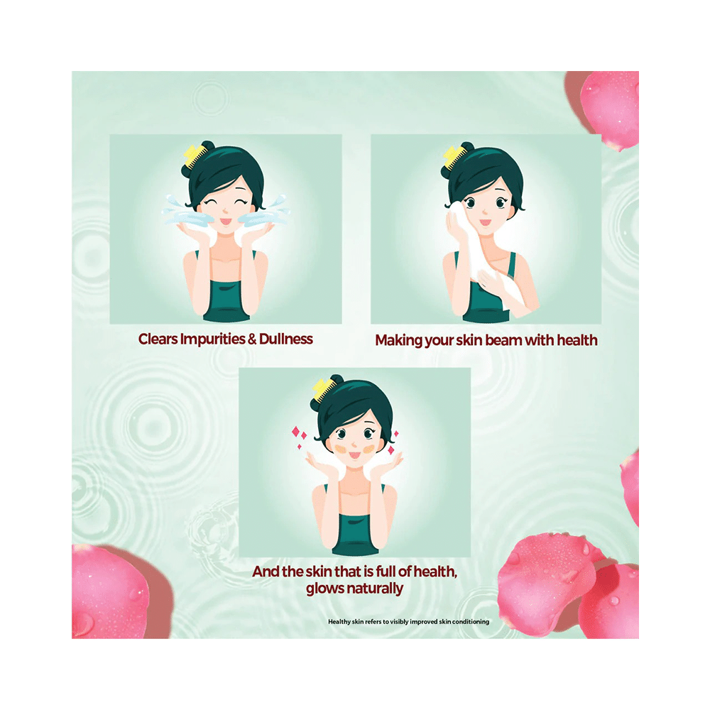 Himalaya Natural Glow Rose Face Wash - Image 2
