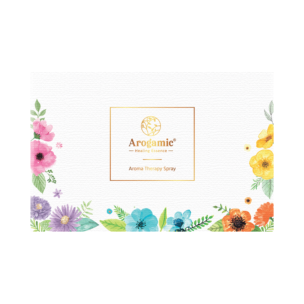 Arogamic Aroma Therapy Spray (8ml Each) Gift Pack