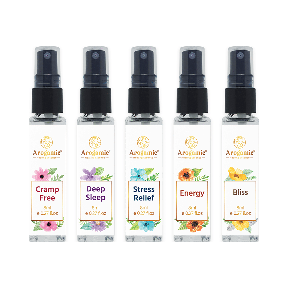 Arogamic Aroma Therapy Spray (8ml Each) Gift Pack - Image 2