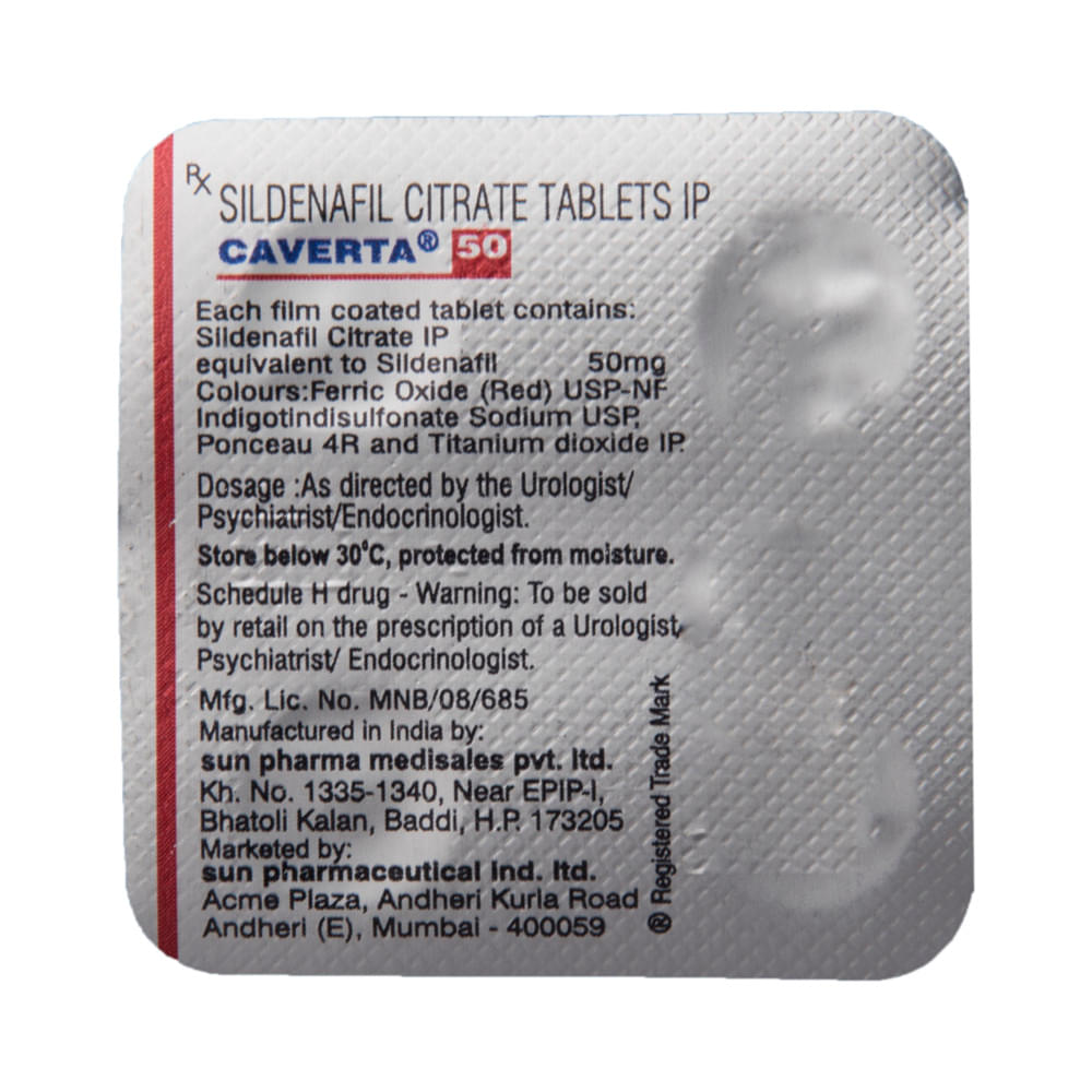 Caverta 50 Tablet - Image 5