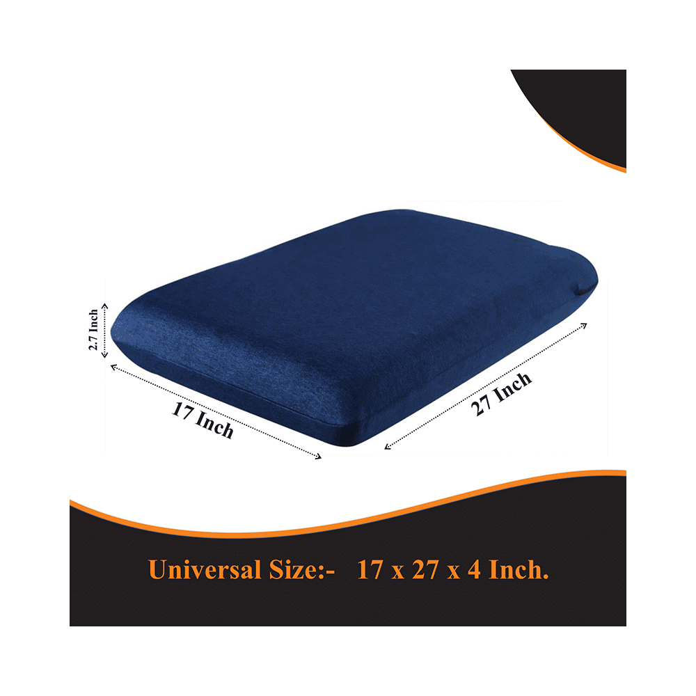 Superfine Comfort Memory Foam Solid Orthopaedic Neck & Shoulders Support Pillow - Image 3