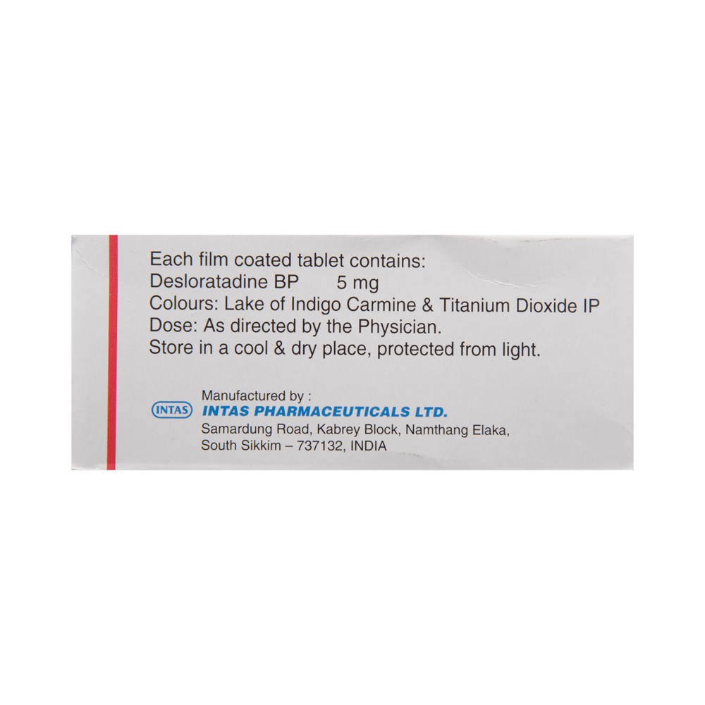 Dezlorid 5mg Tablet - Image 3