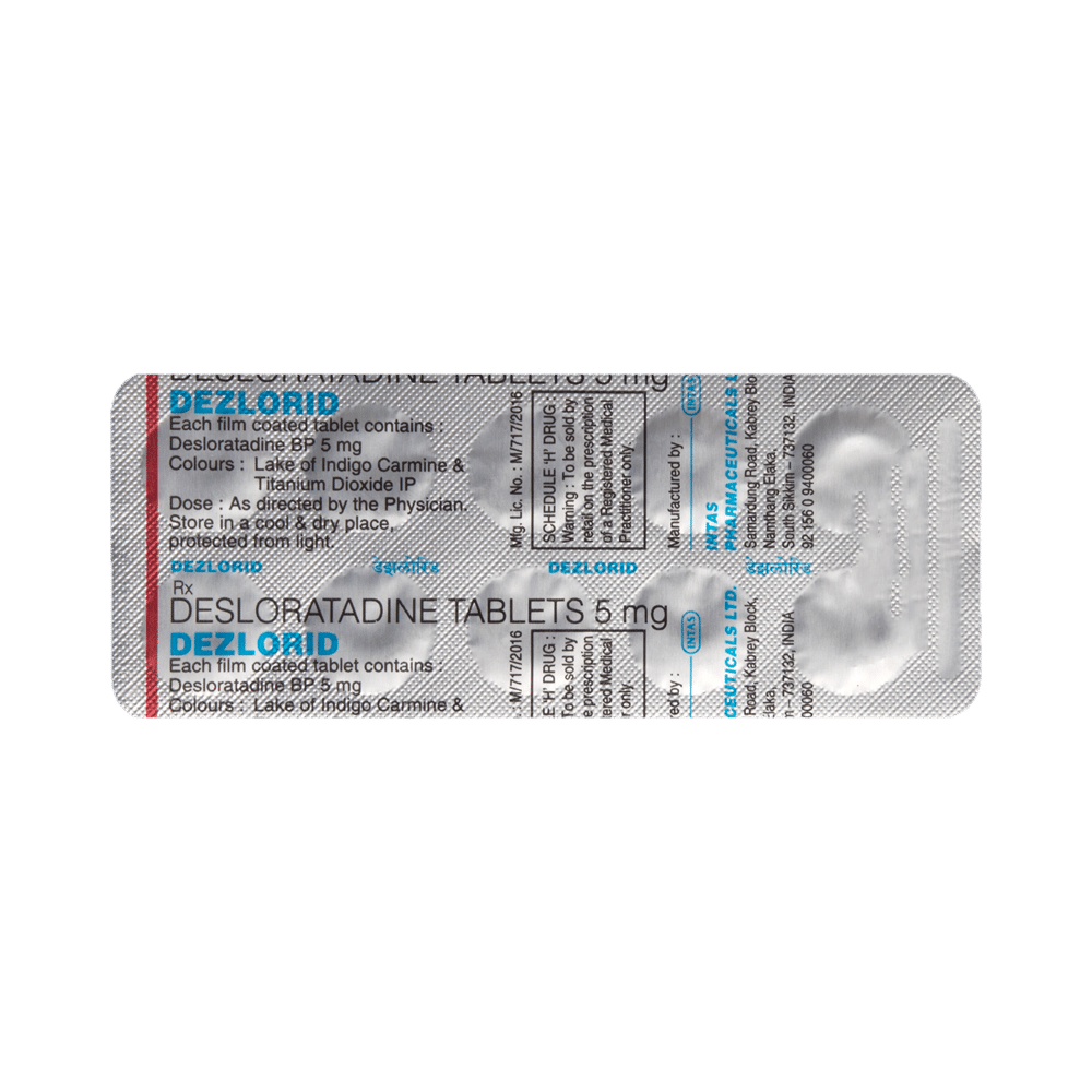 Dezlorid 5mg Tablet - Image 5