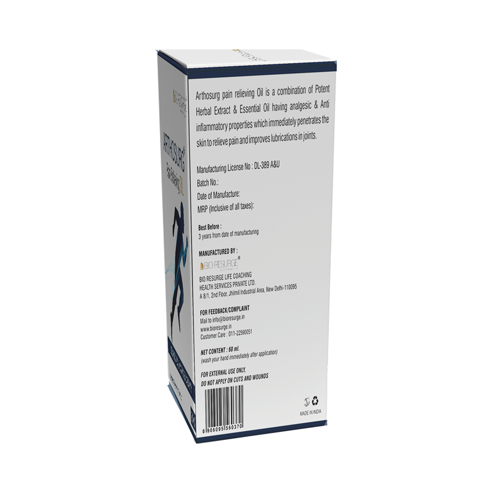 Bio Resurge Arthosurg Pain Relieving Oil - Image 2