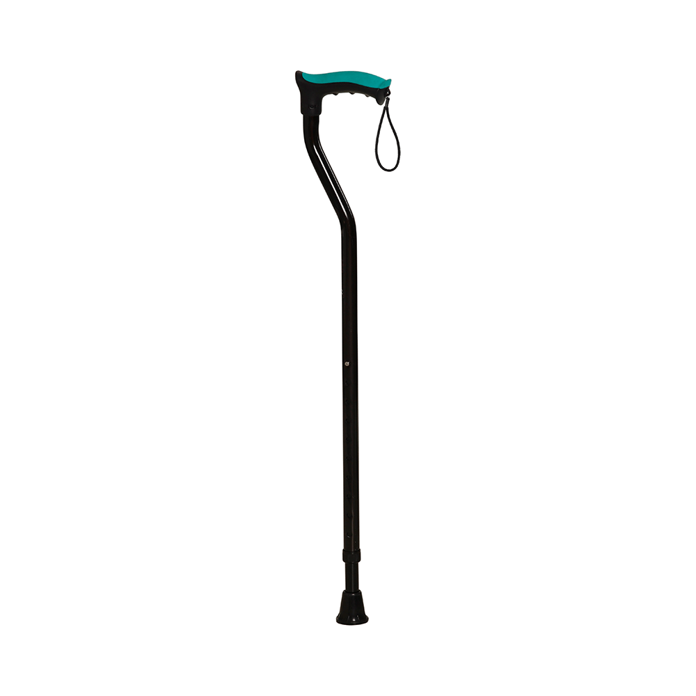 Tynor L-07 Walking Stick (Soft Top) Universal Black - Image 1