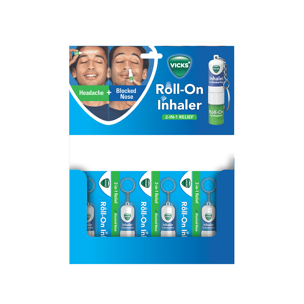Vicks Roll-On 2 In 1 Relief Inhaler - Image 2