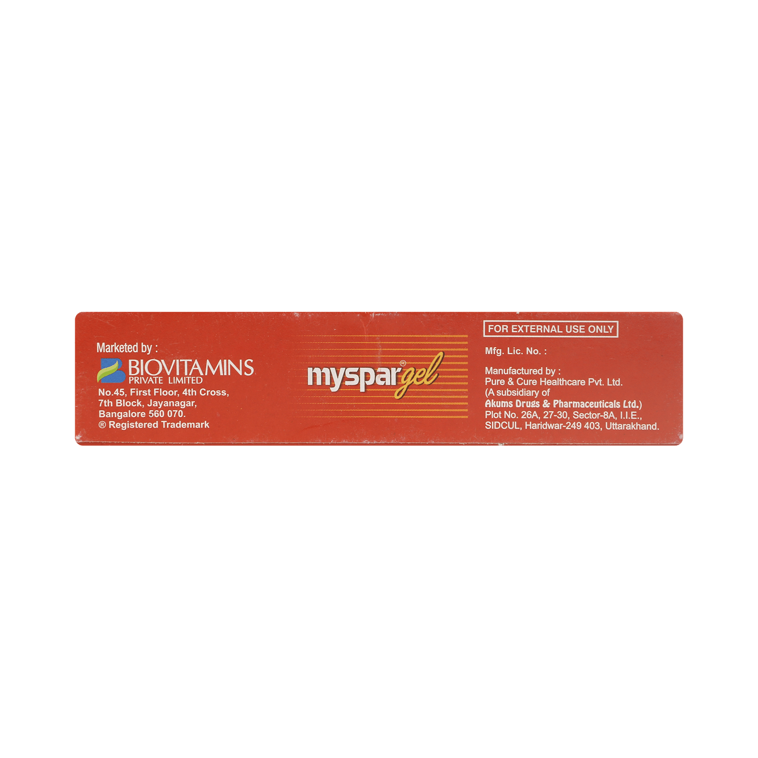 Myspar Gel - Image 2