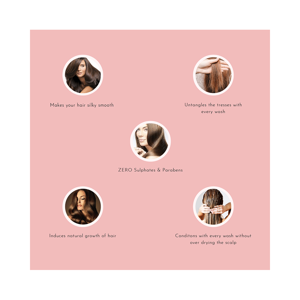 Greenberry Organics Silk Protein Keratine & Vitamin B5 Shampoo - Image 5