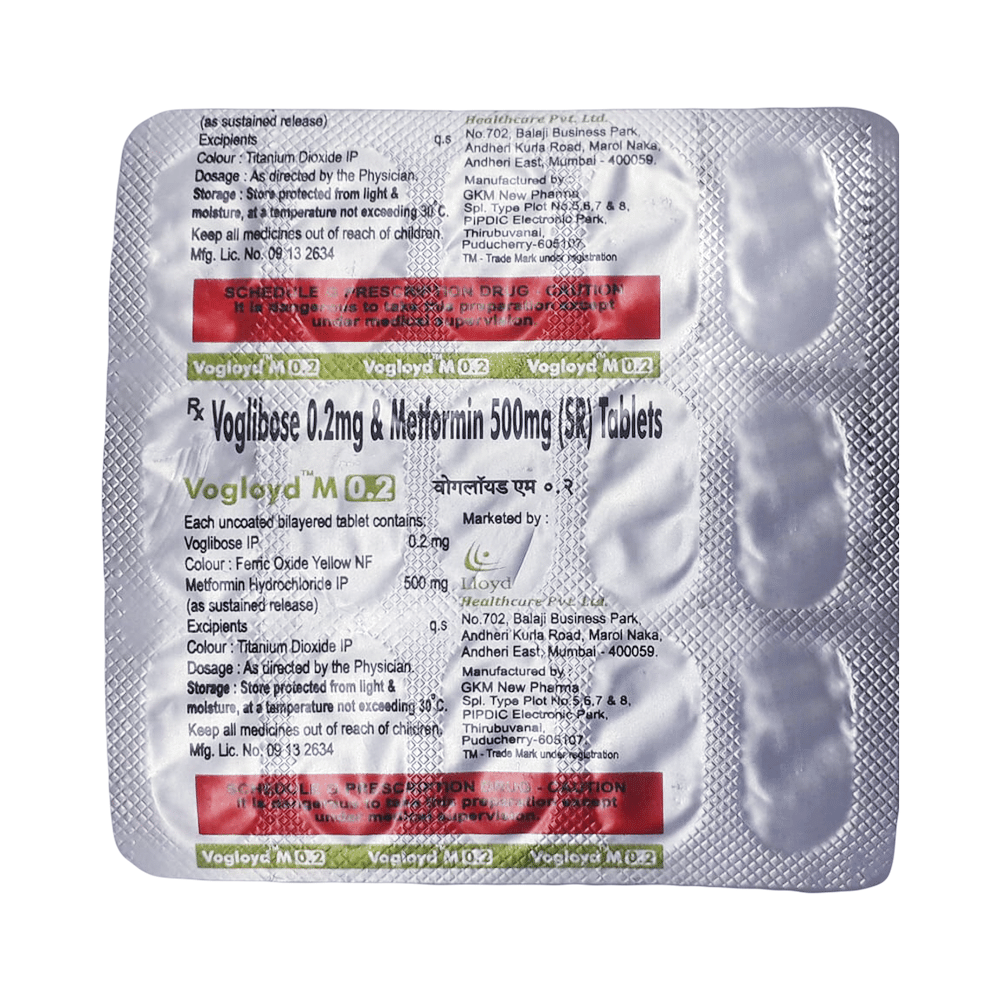 Vogloyd M 0.2 Tablet SR