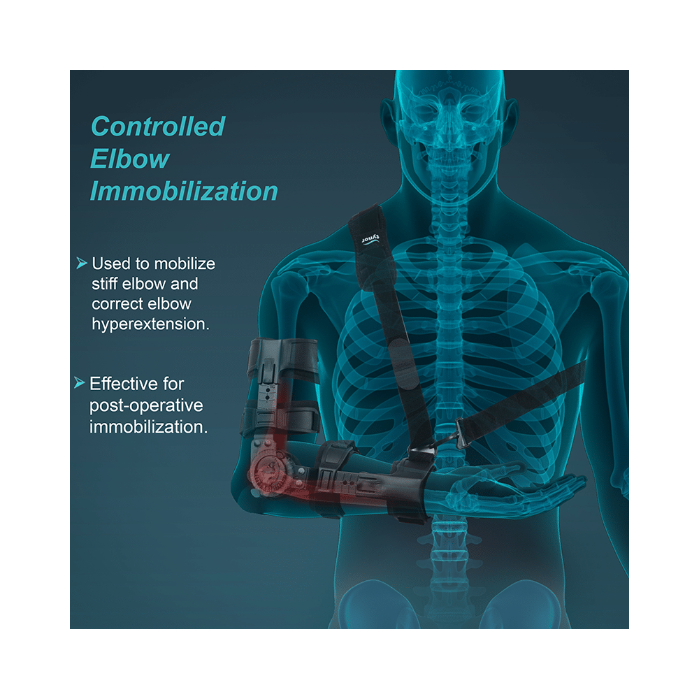 Tynor E 46 ROM Elbow Brace Universal Left - Image 2