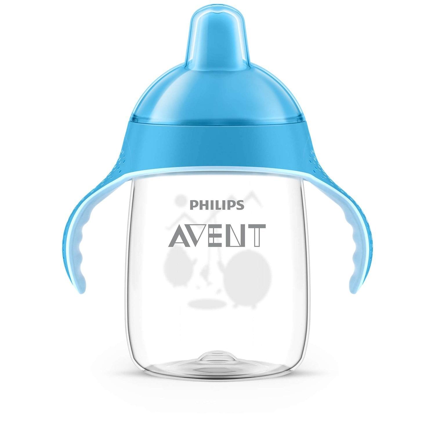 Philips Avent Premium Soft Spout Cup Blue - Image 2