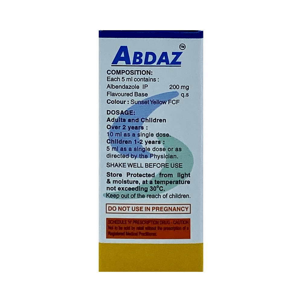 Abdaz Oral Suspension - Image 2