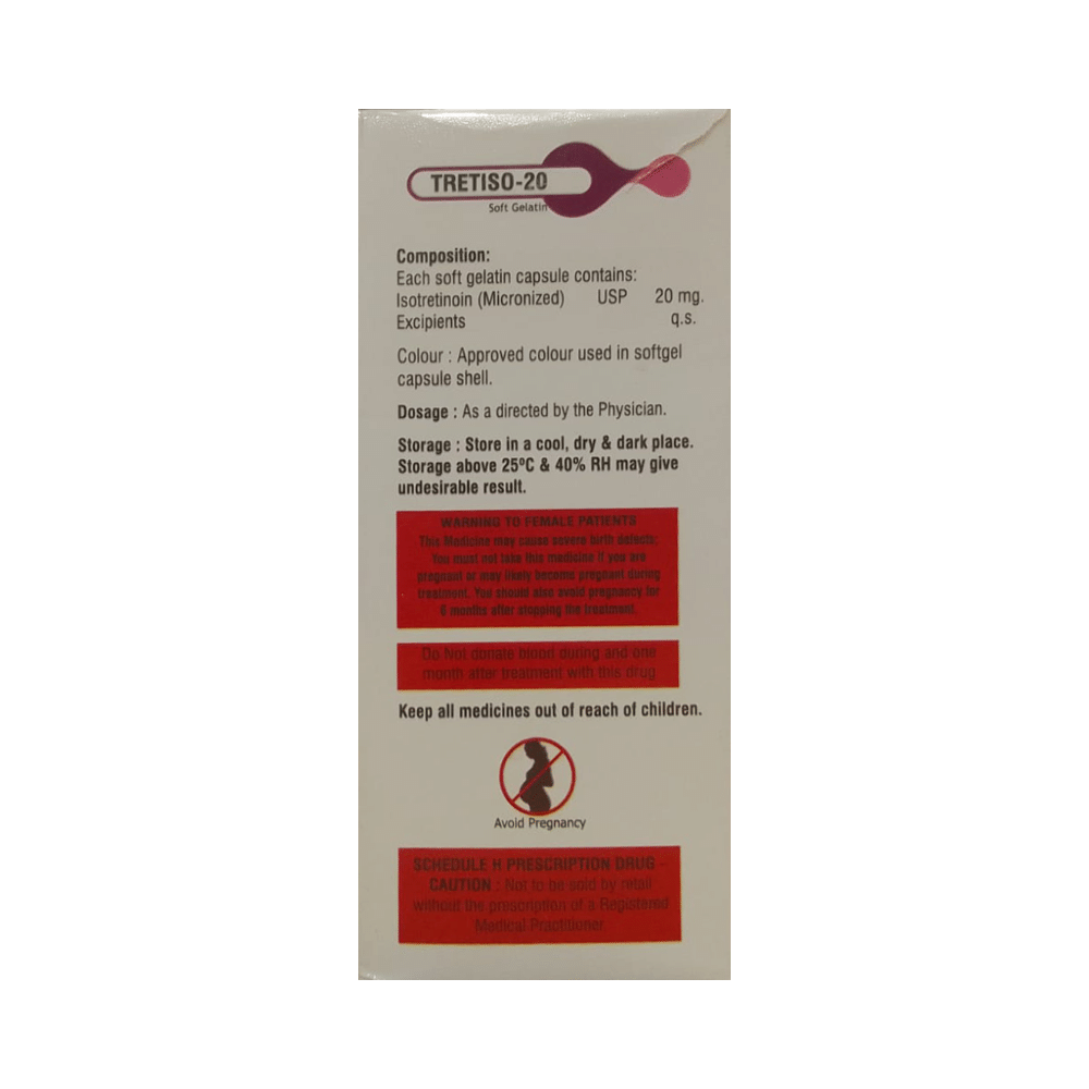 Tretiso 20 Soft Gelatin Capsule - Image 2