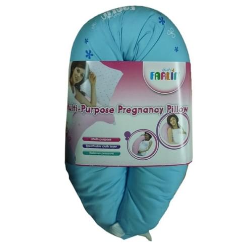 Farlin Multi-Purpose Pregnancy Pillow Blue - Image 1