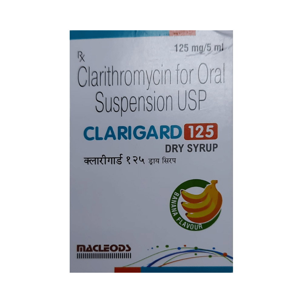 Clarigard  125mg Dry Syrup Banana - Image 1
