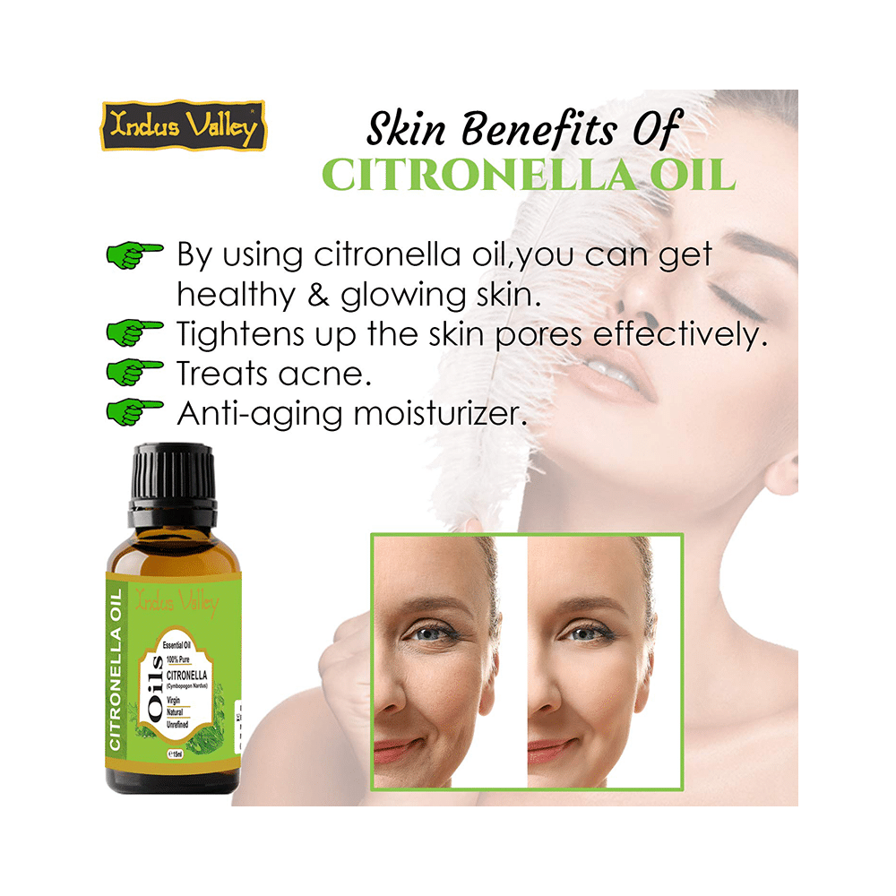 Indus Valley 100% Pure Essential Citronella Oil - Image 4