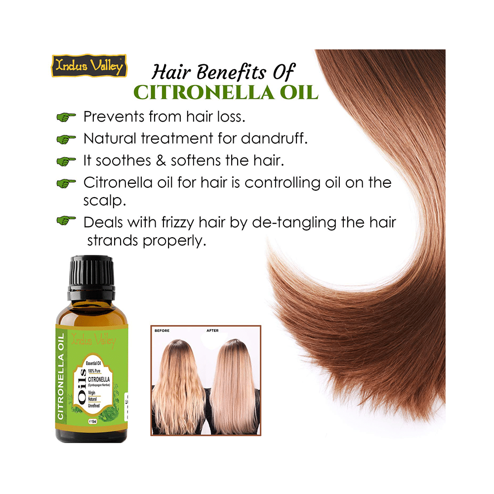Indus Valley 100% Pure Essential Citronella Oil - Image 3