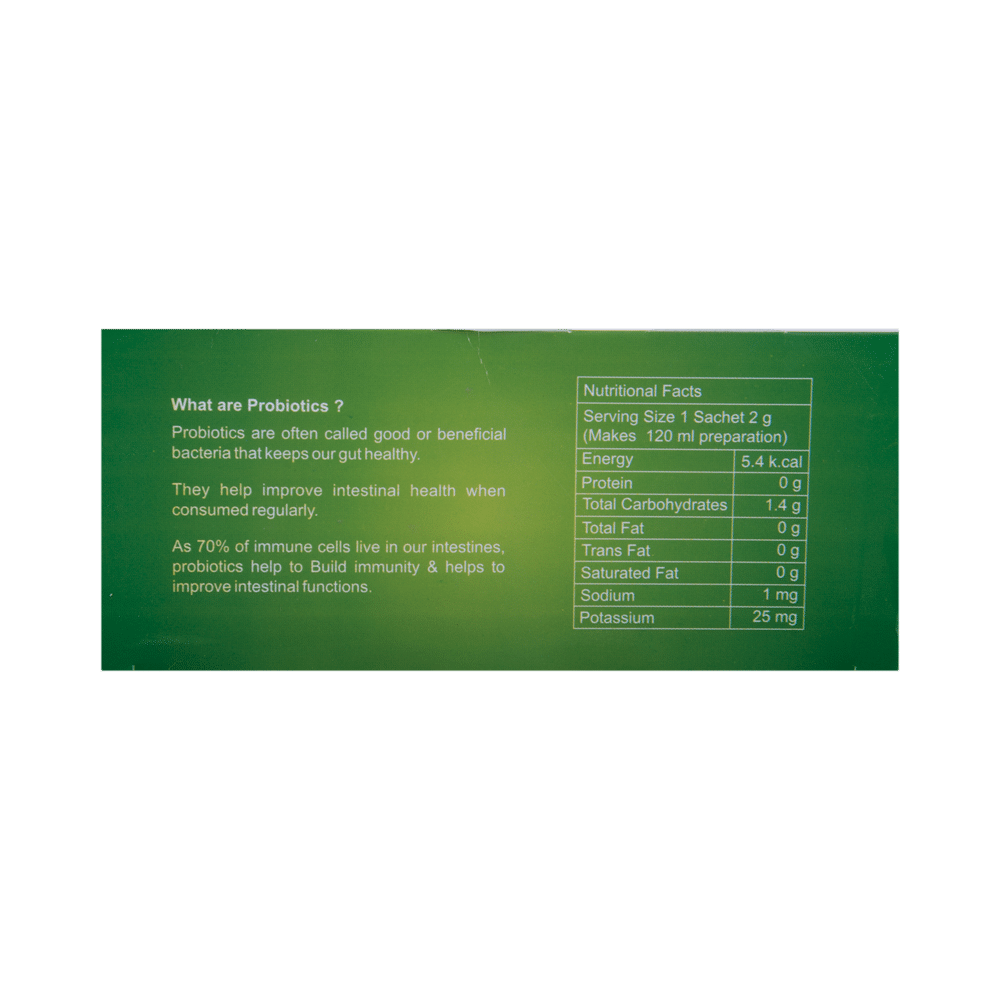 Nutrus Probiotics Green Tea (2gm Each) - Image 2