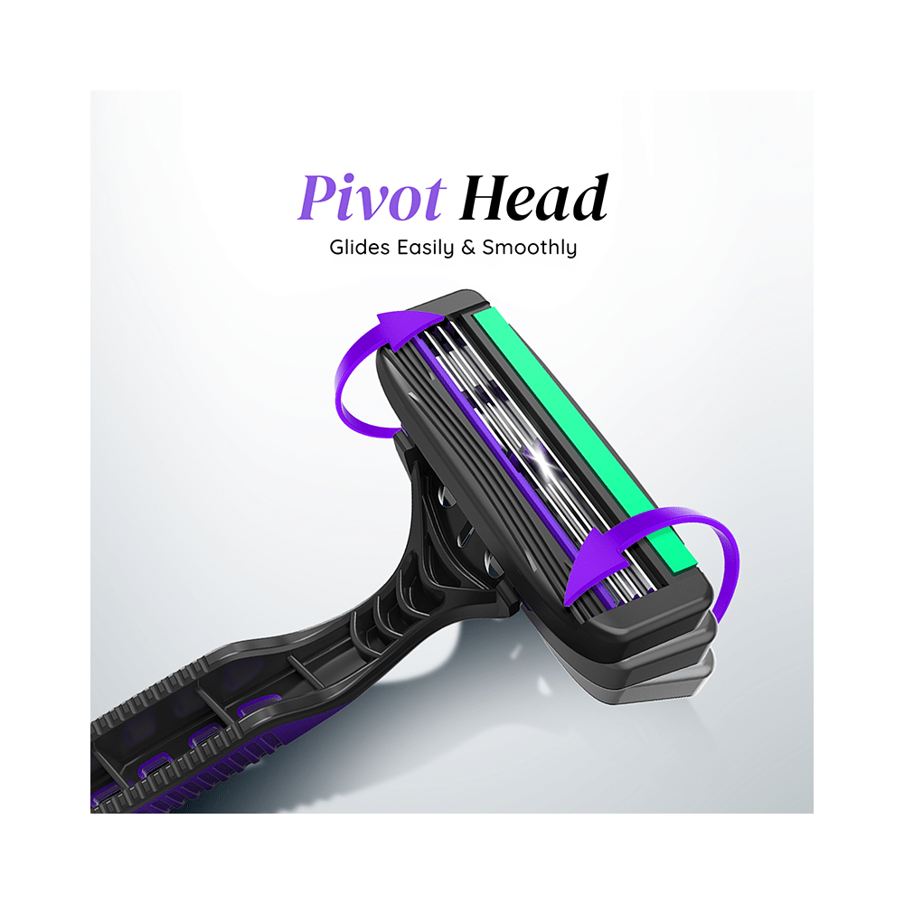 LetsShave Pro 3 Plus Disposable Razor - Image 4