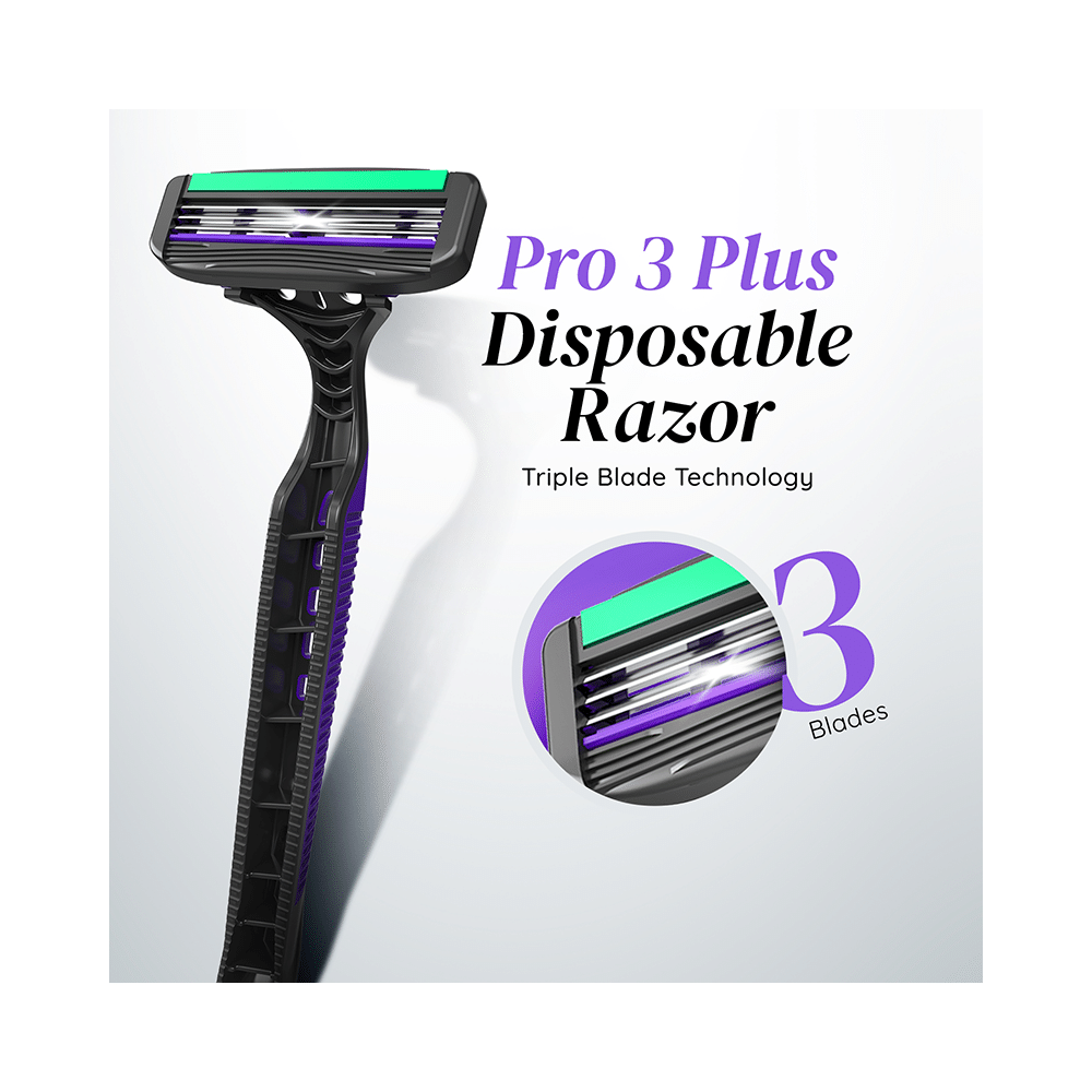 LetsShave Pro 3 Plus Disposable Razor - Image 6