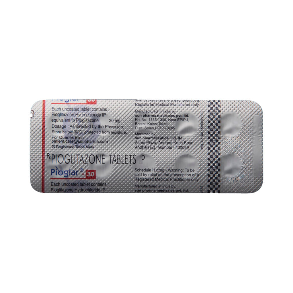 Pioglar 30 Tablet - Image 5