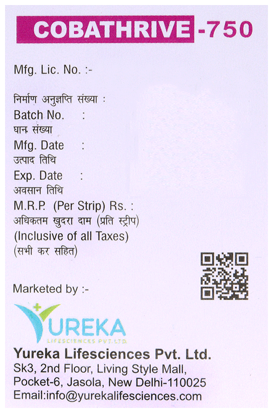 Cobathrive 750 Tablet - Image 3