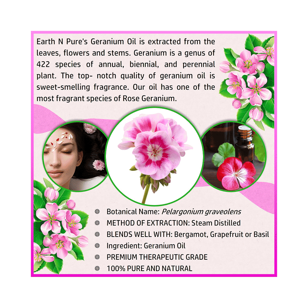 Earth N Pure Geranium Oil - Image 5