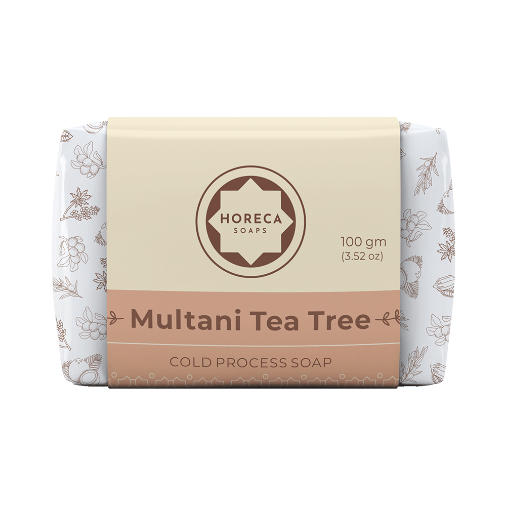Horeca Soaps Cold Process Soap Multani Tea Tree - Image 1