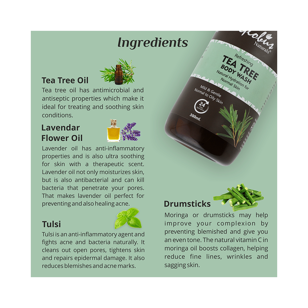 Globus Naturals Tea Tree Body Wash - Image 2