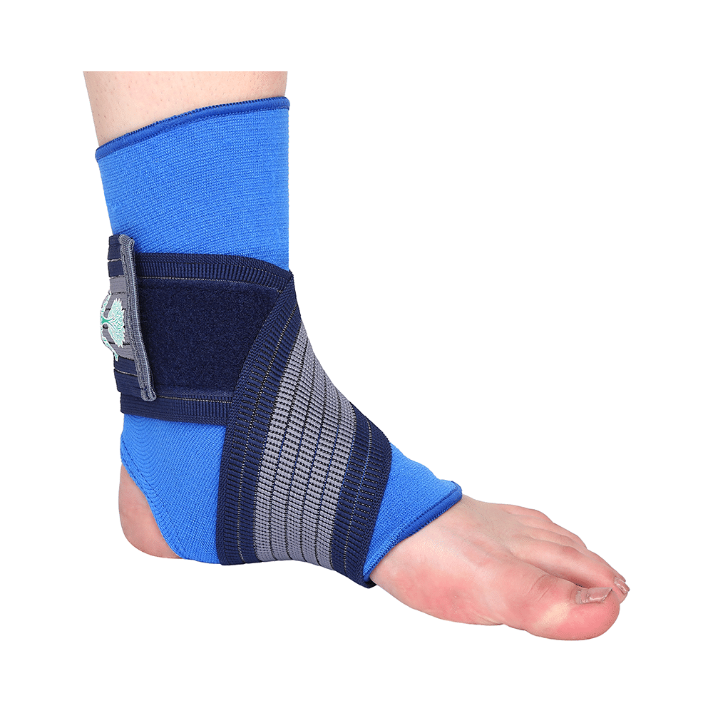Longlife OCT 014 Ankle Grip Large Blue - Image 4