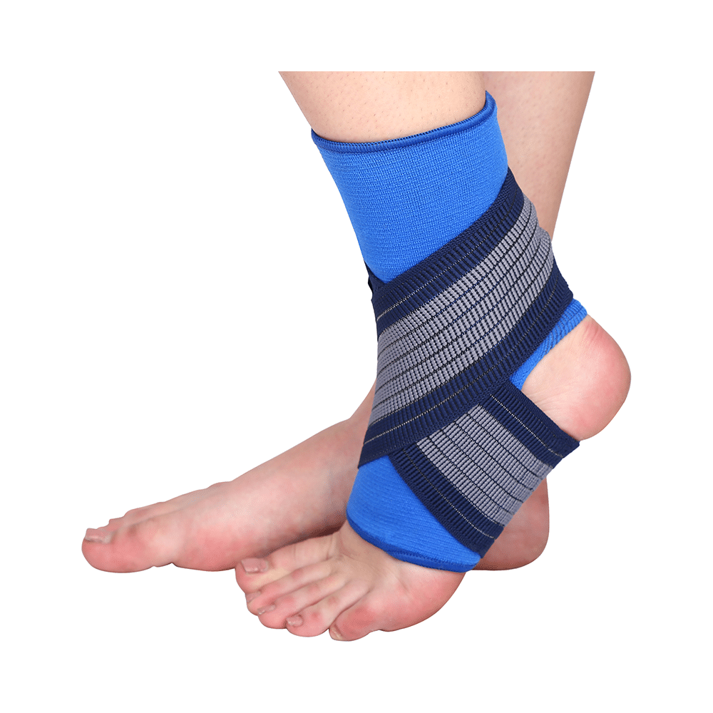 Longlife OCT 014 Ankle Grip Large Blue