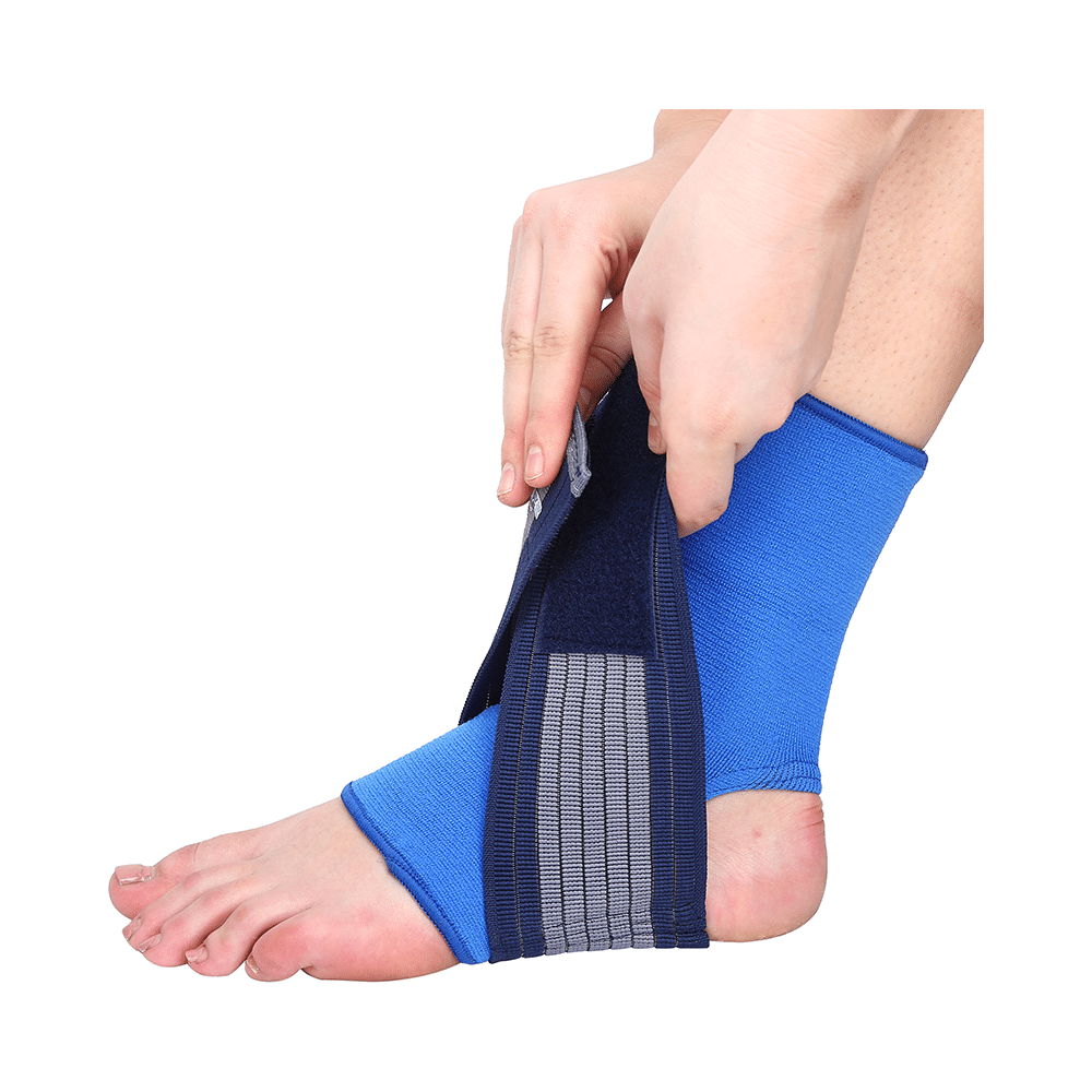Longlife OCT 014 Ankle Grip Large Blue - Image 7