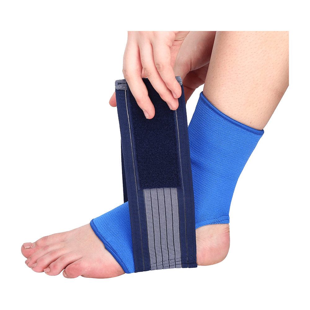 Longlife OCT 014 Ankle Grip Large Blue - Image 6