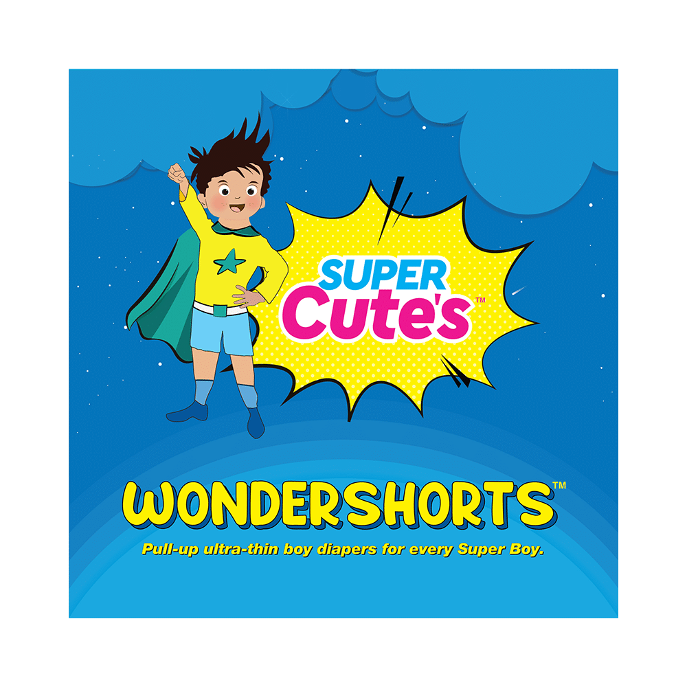 Super Cute's XL Wondershorts Pull Up Shorts Diaper (5 Each) - Image 8