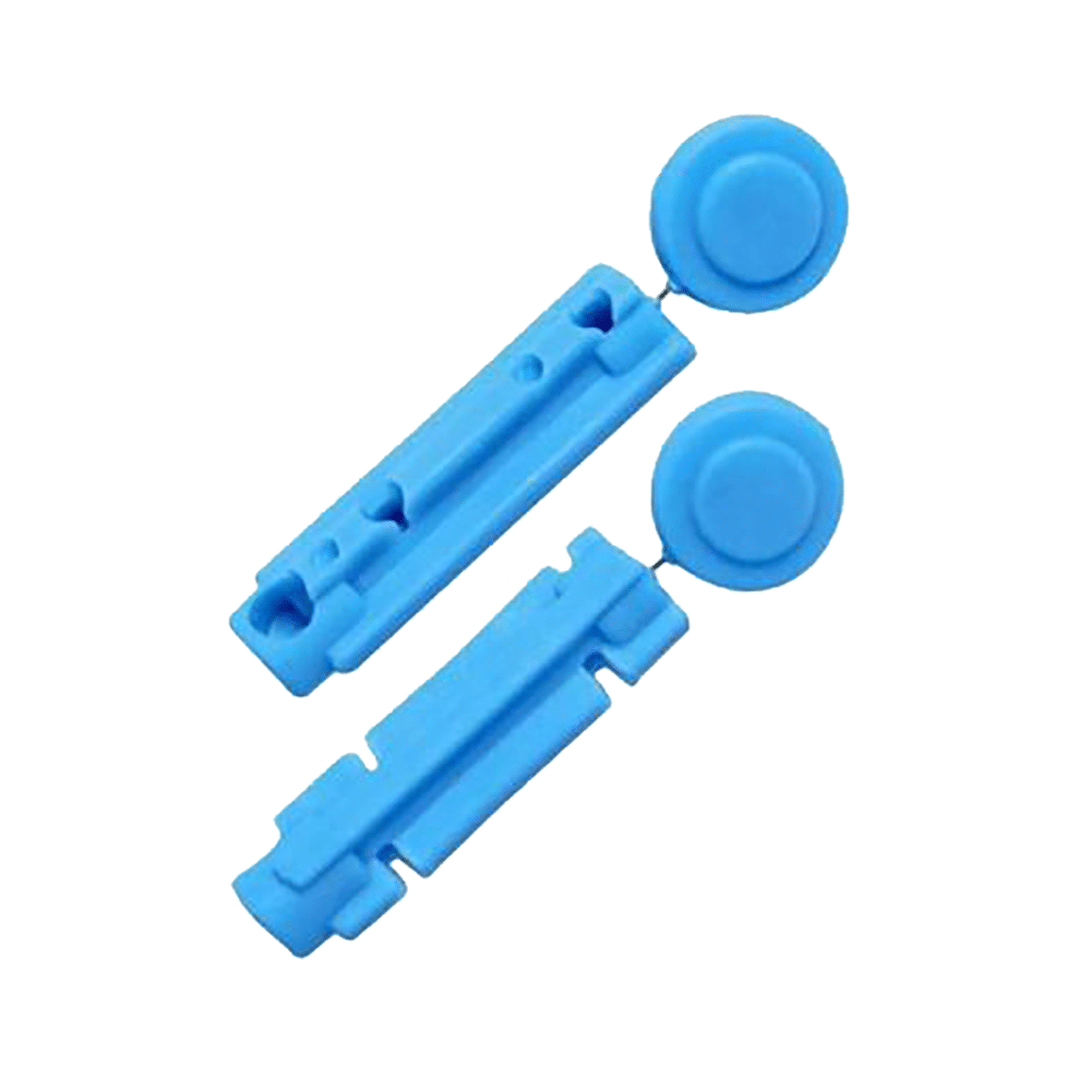 Combo Pack of Dr Morepen Gluco One BG 03 Blood Glucose Test Strip (50) & Hicks Round Blood Sterile Lancets (100) - Image 8