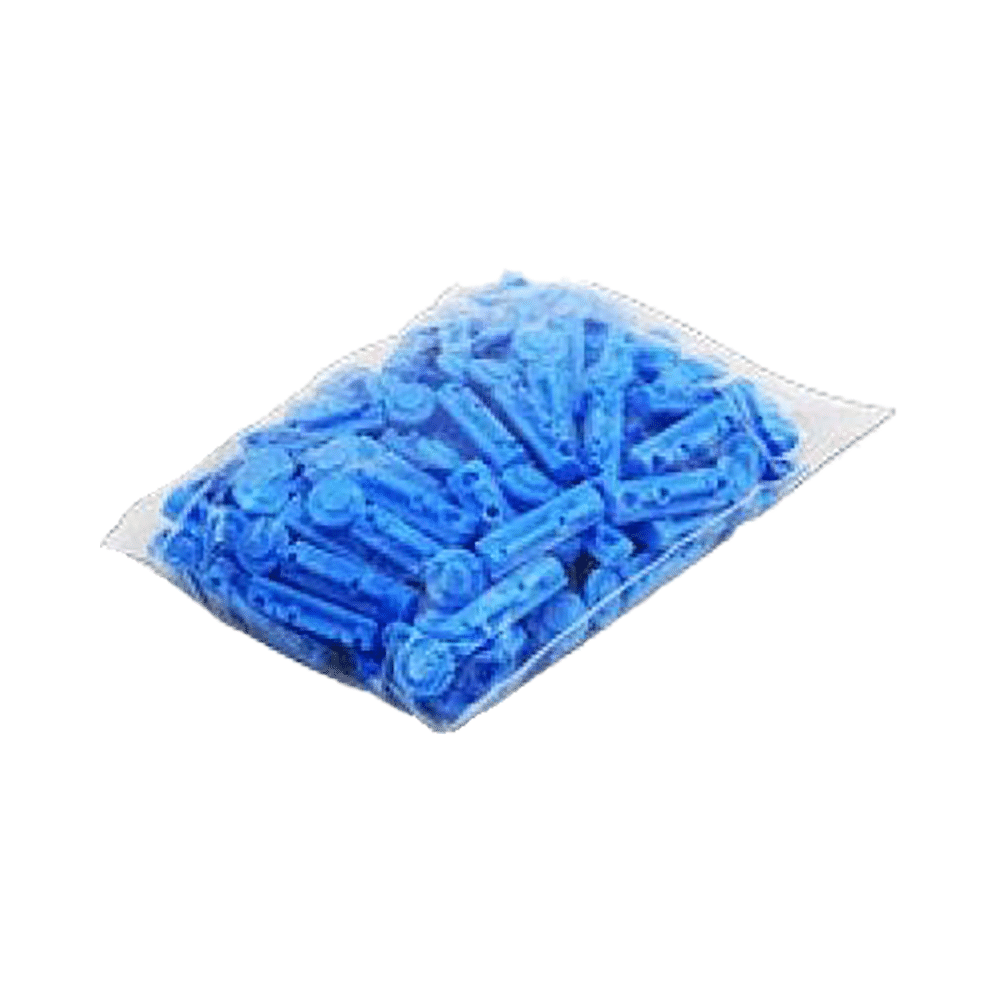 Combo Pack of Dr Morepen Gluco One BG 03 Blood Glucose Test Strip (50) & Hicks Round Blood Sterile Lancets (100) - Image 7