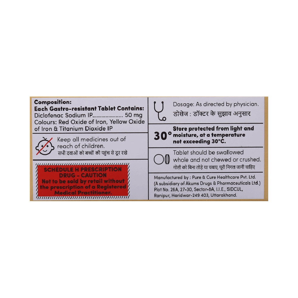 Aidfenac 50 Tablet - Image 2